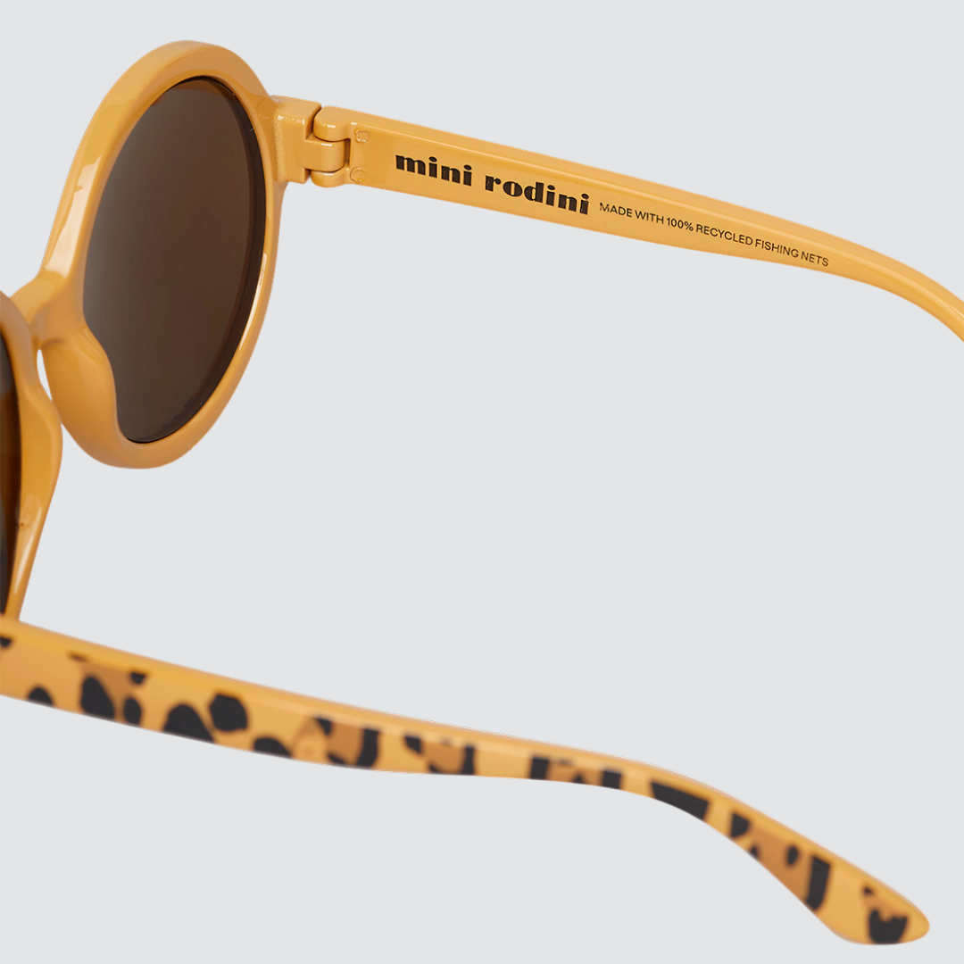 Round Sunglasses Beige