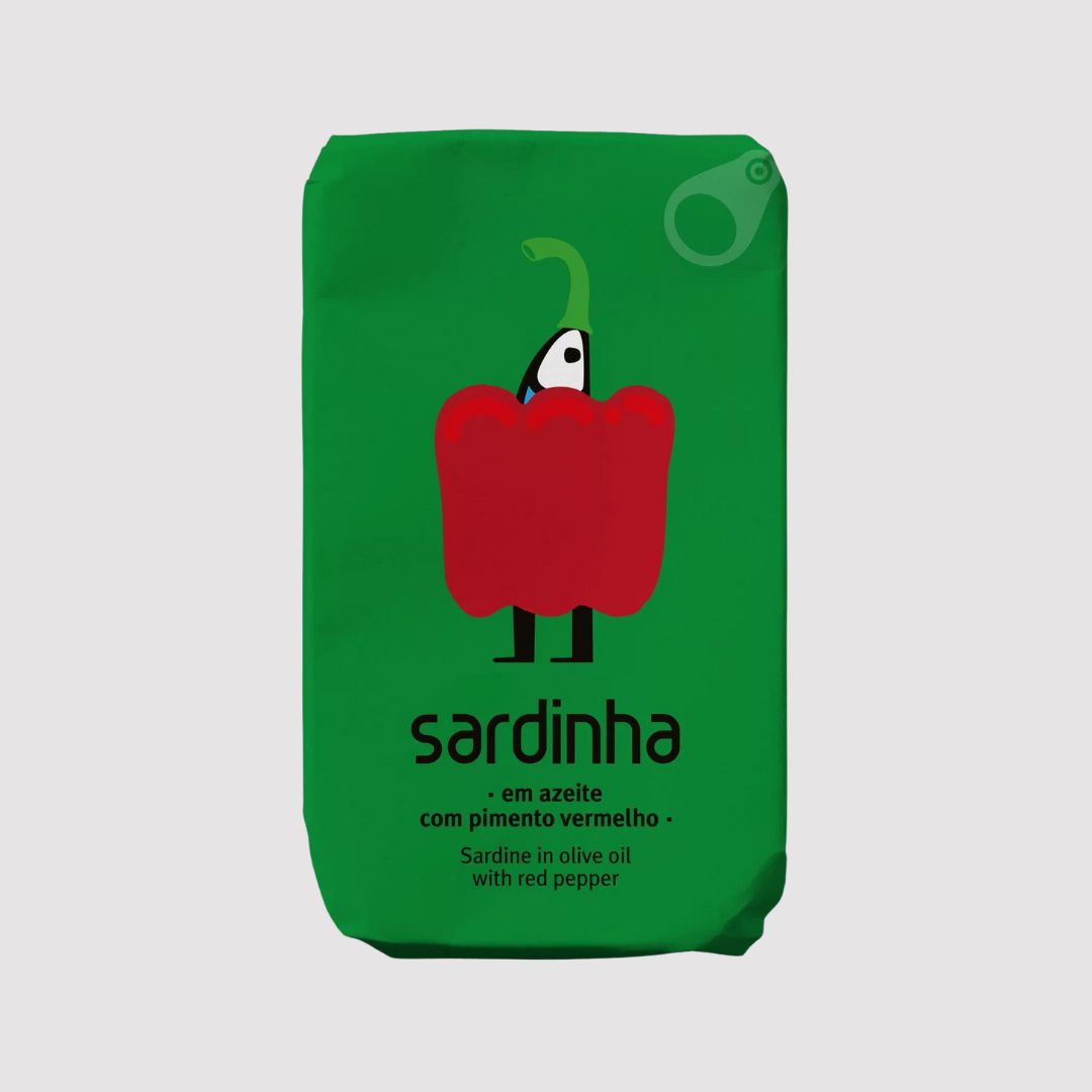 Sardines : Huile d'Olive / Poivron Rouge