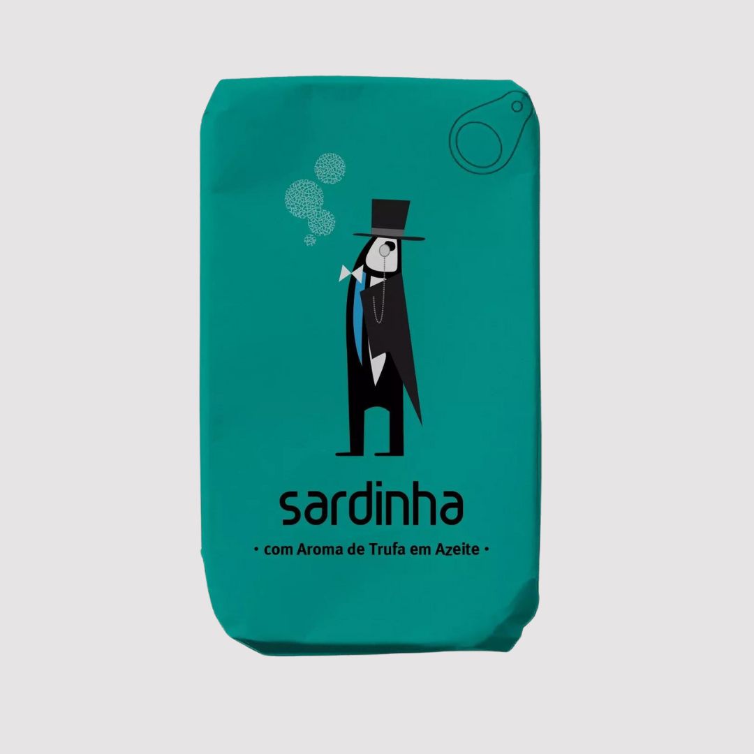 Sardines : Huile d'Olive / Arôme Truffe