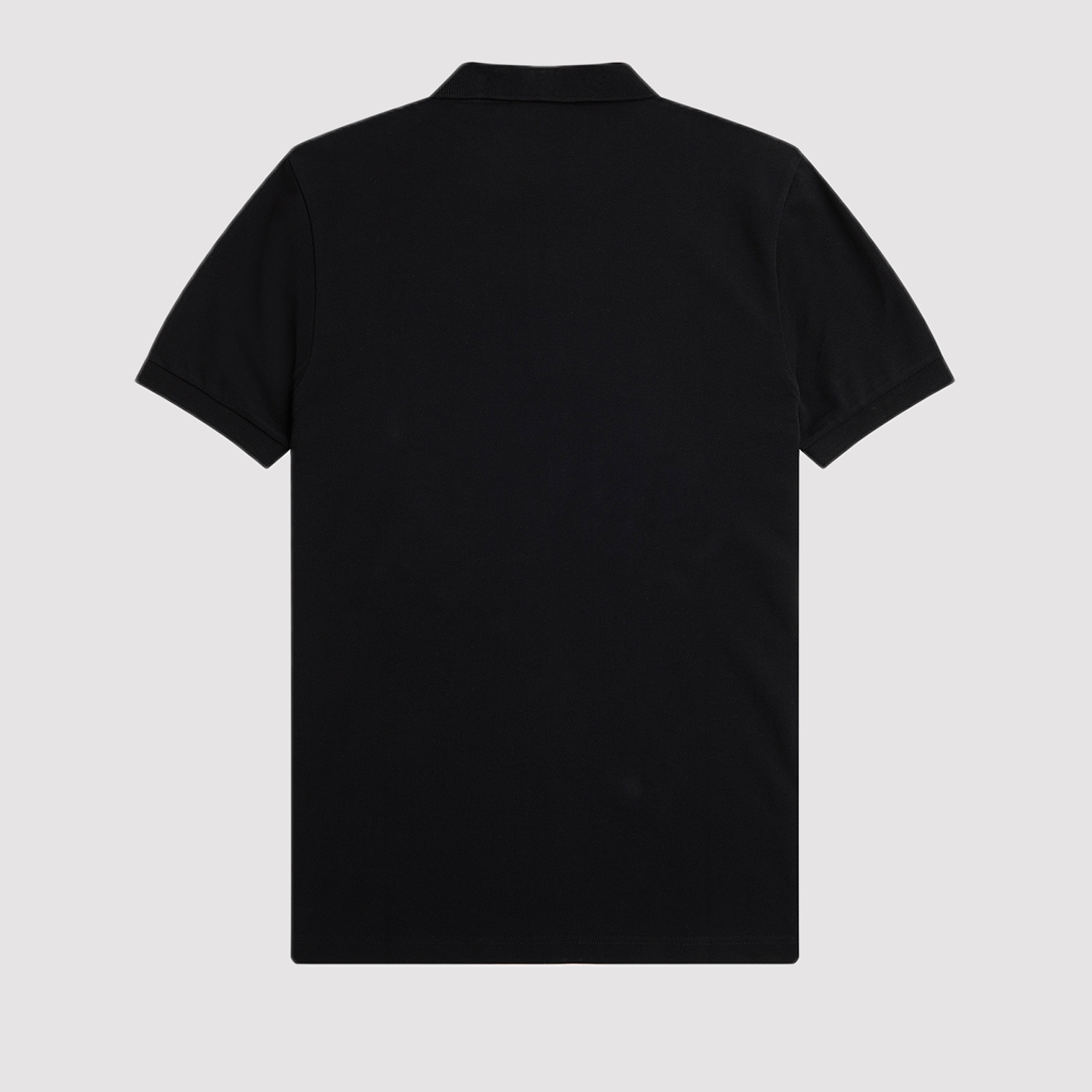 Skull Fred Perry Shirt Black