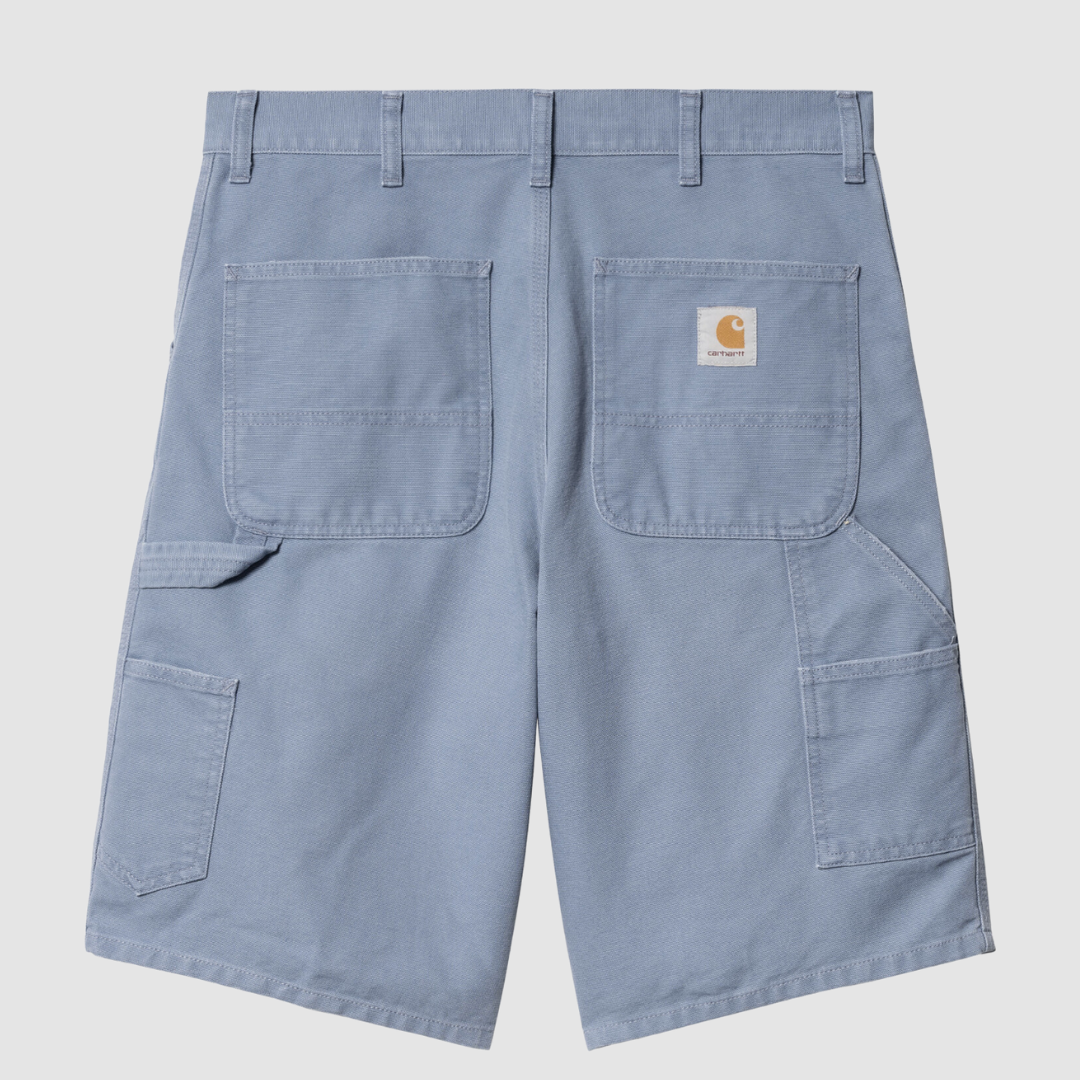 Single Knee Short Bay Blue Aged Canvas