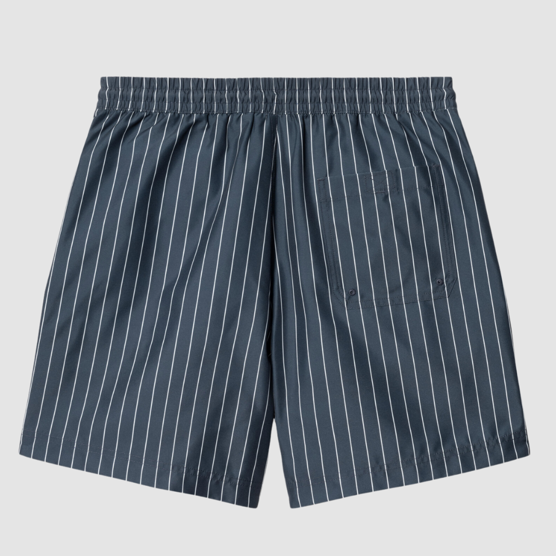 Slater Swim Trunks Cason Stripe Vertical Blue