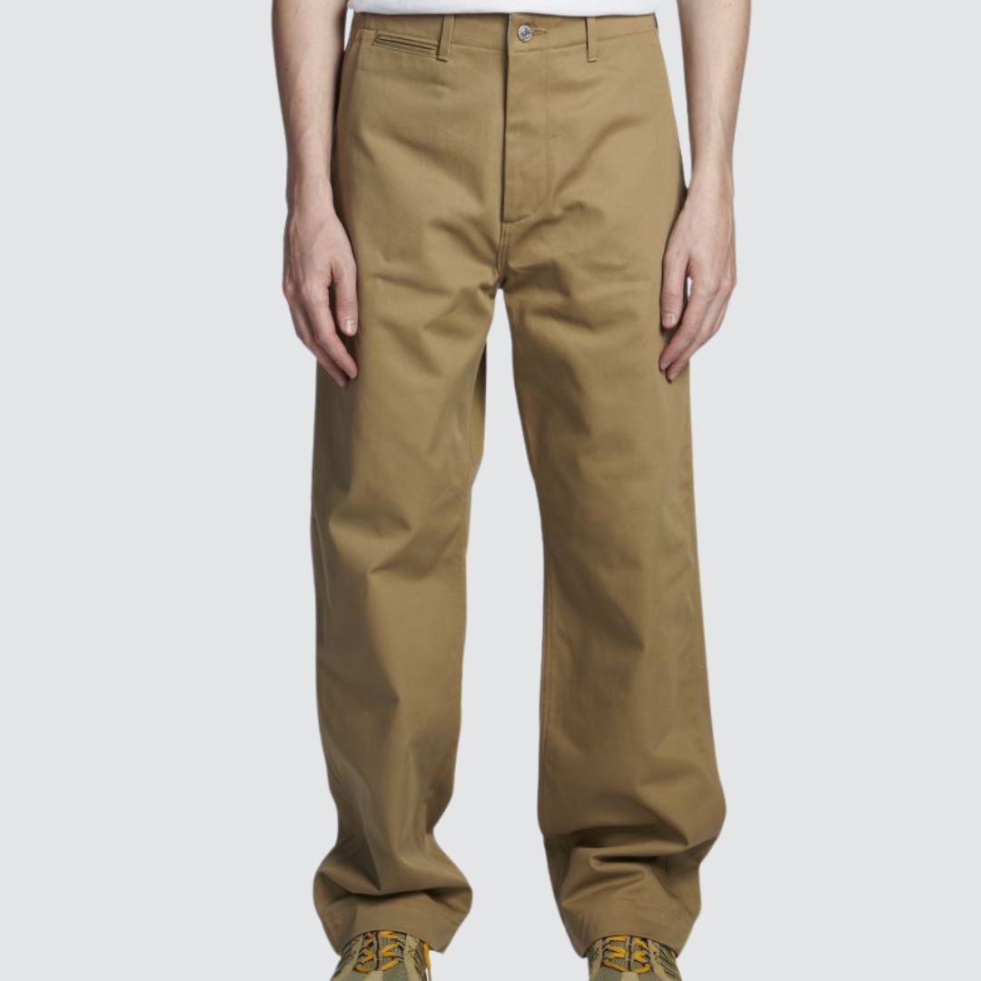 Wide Trousers Stone Beige