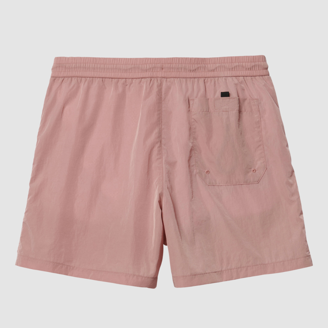 Tobes Swim Trunks Glassy Pink / White