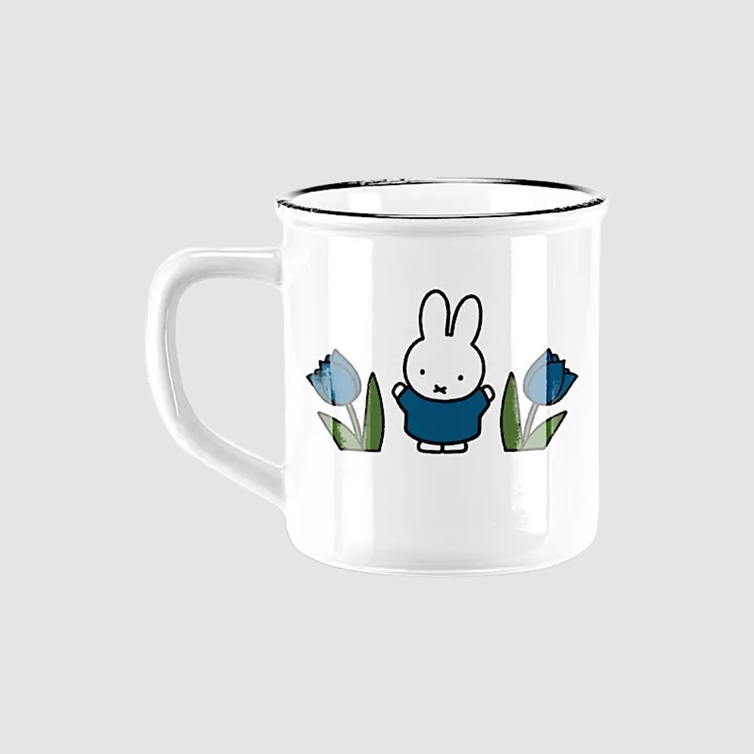 Mug Retro Miffy - Tulipe Bleu