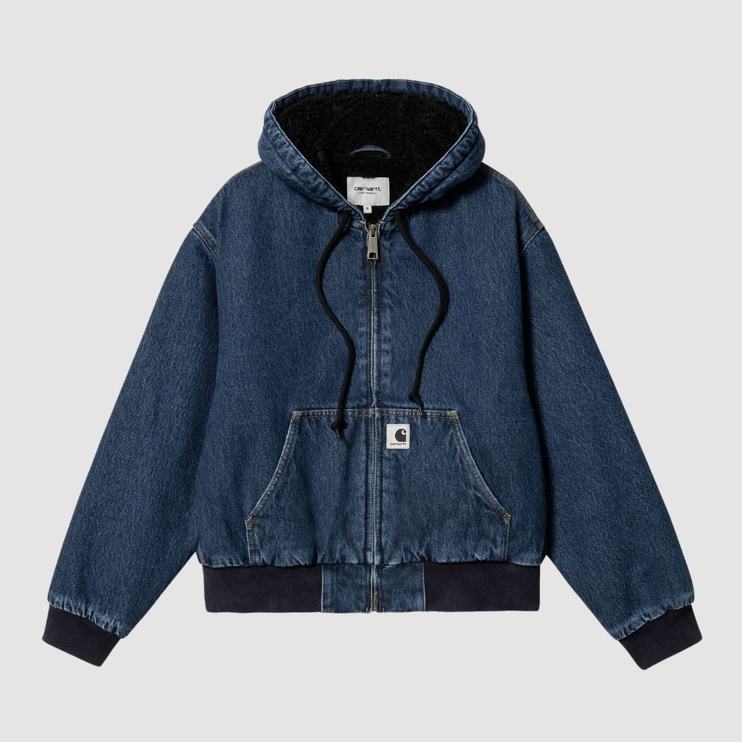 W' Active Jacket Blue Stone Washed