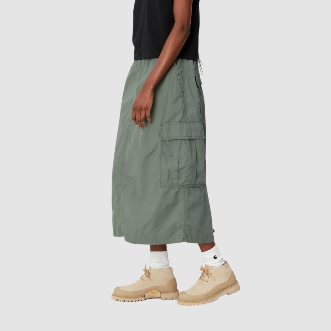 W' Jet Cargo Skirt Park Rinsed