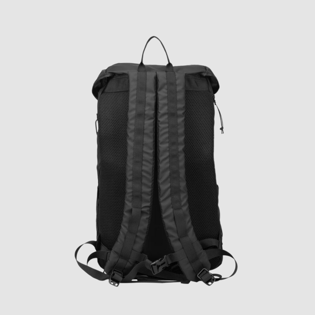 Wharfe Flap Over Backpack Black