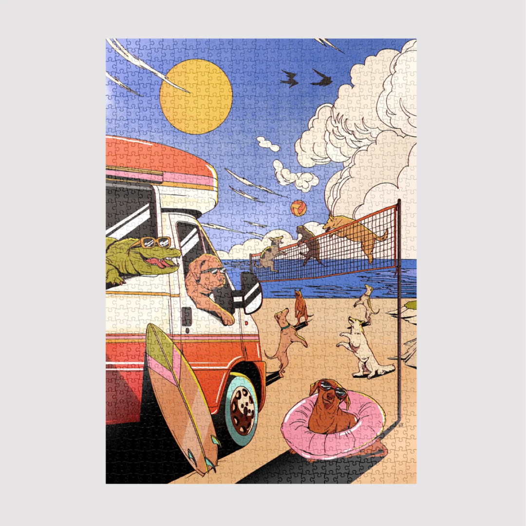 Who Let The Dogs Out, Maria Jesus Contreras (Puzzle 1000 Pièces)