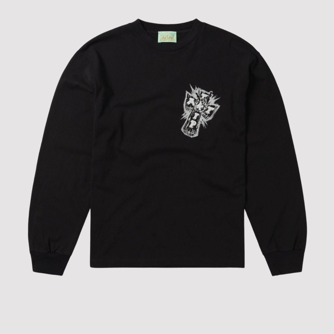 Metal Trip LS Tee Black