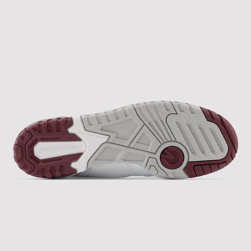 BB 650 RCH White / NB Burgundy