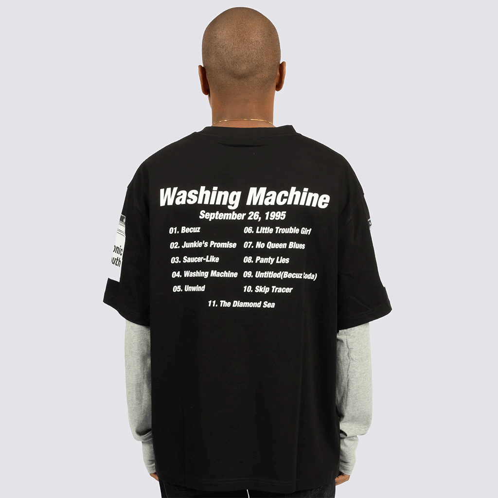 Becuz Layered Long Sleeve Black / Grey