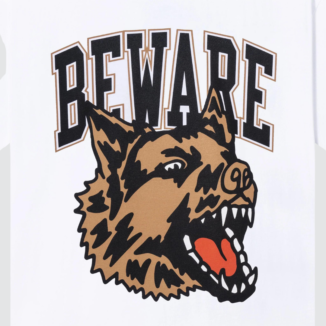 Classic Beware T-Shirt White