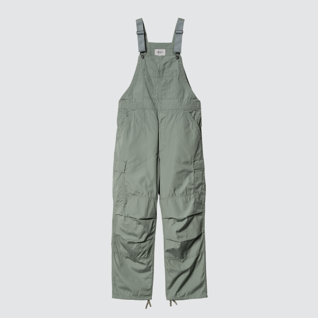 Cargo Bib Overall Park Rinsed