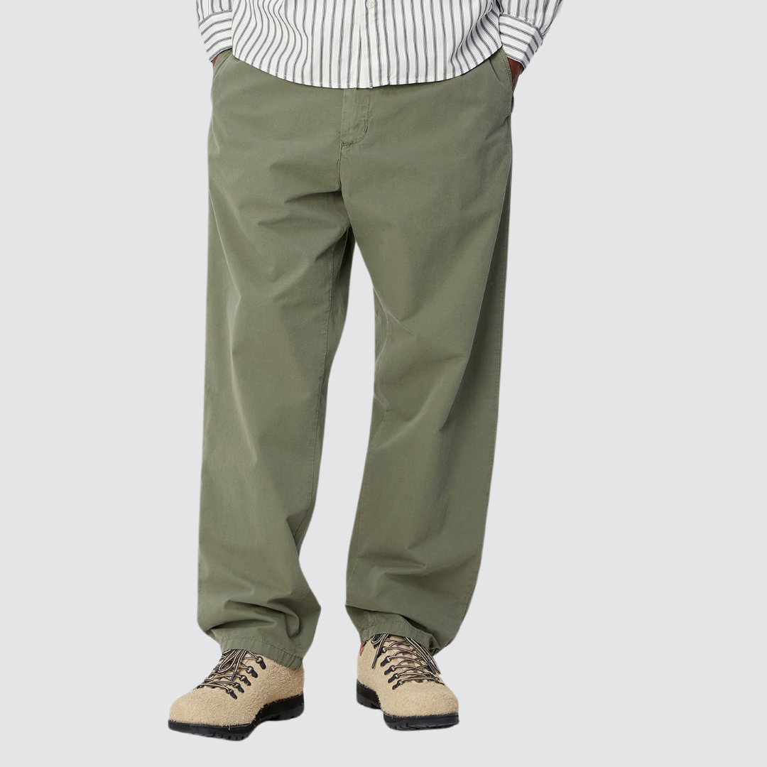 Calder Pant Dollar Green Garment Dyed