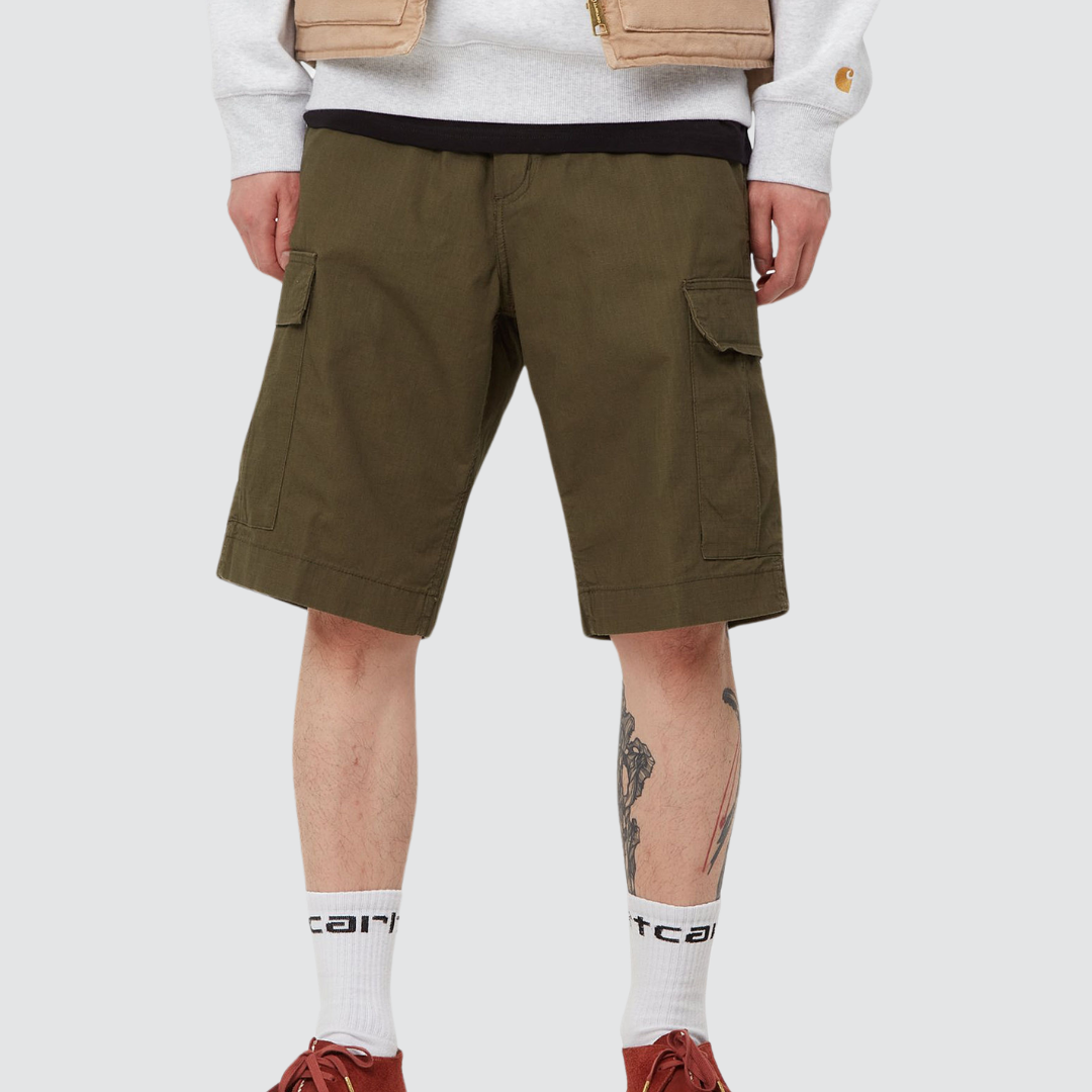 Regular Cargo Short Cypress Rinsed