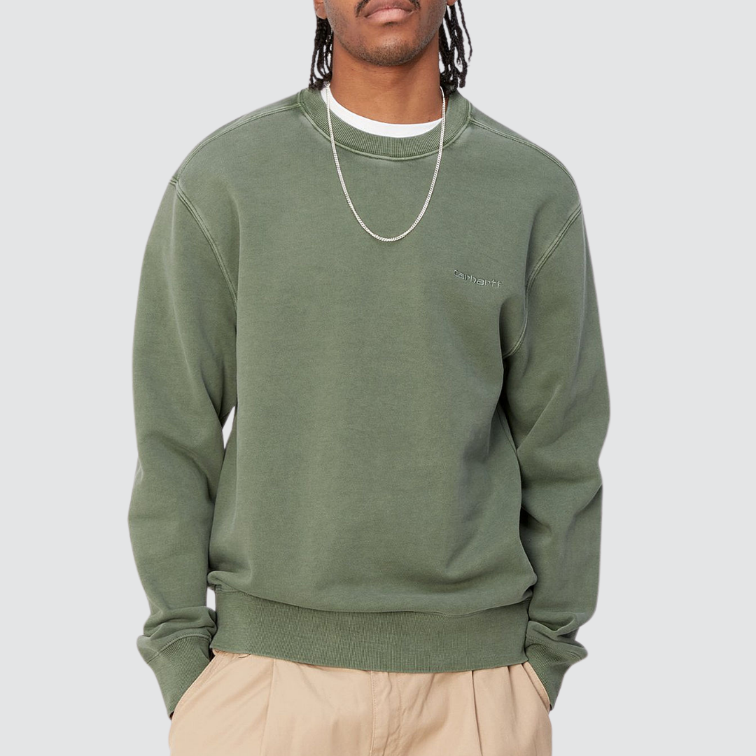 Duster Script Sweat Park Garment Dyed