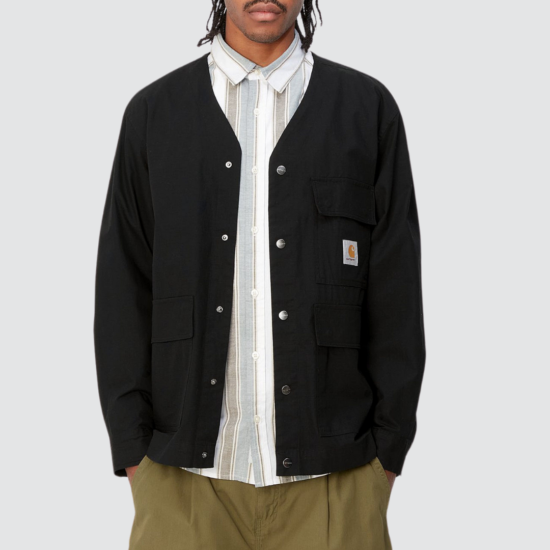 Elroy Shirt Jacket Black
