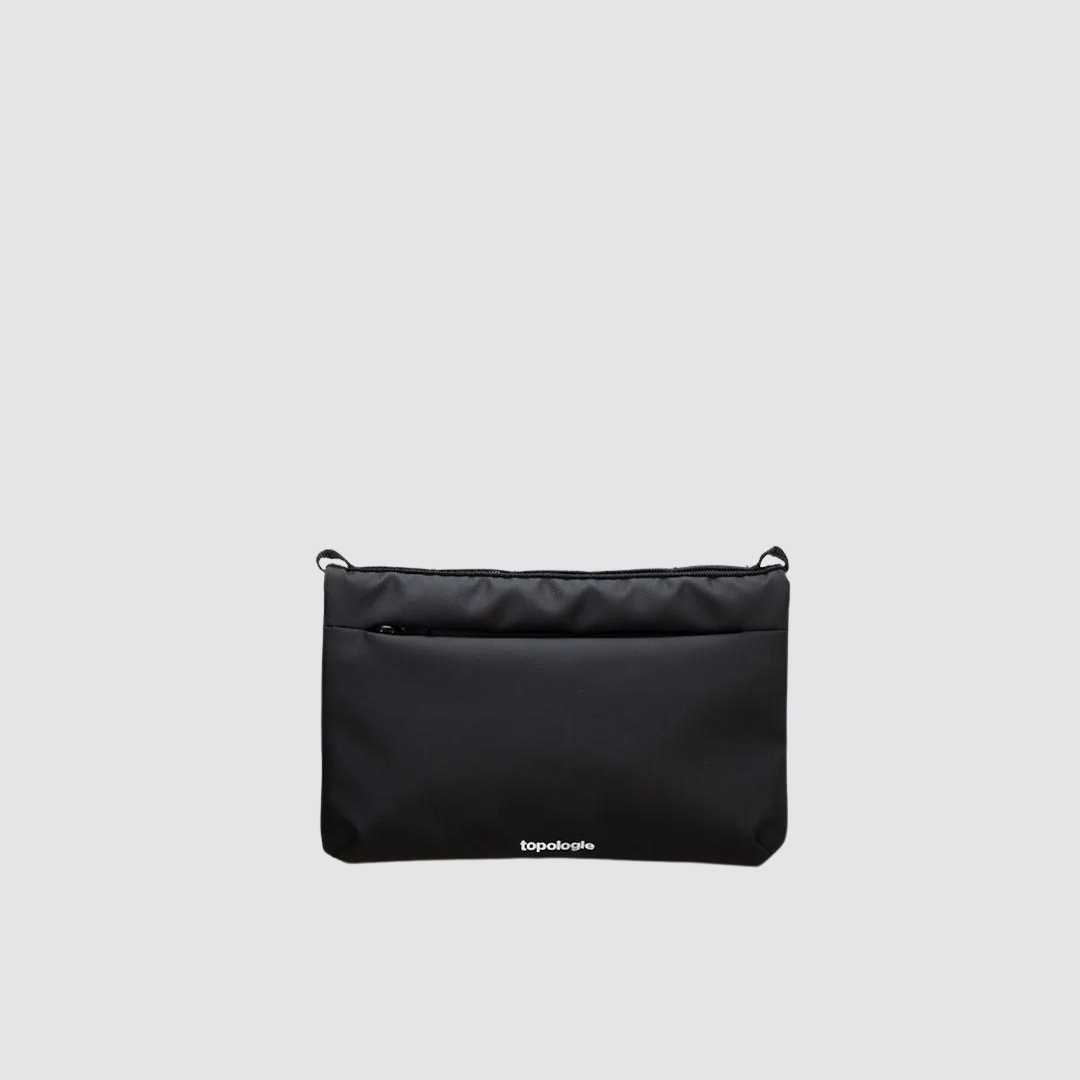 Topologie Flat Sacoche Small Black Dry
