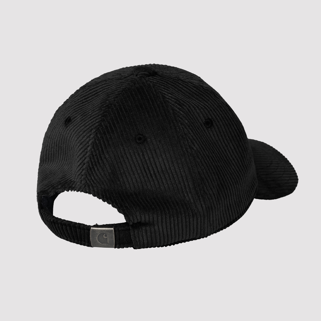 Harlem Cap Corduroy Black / Black