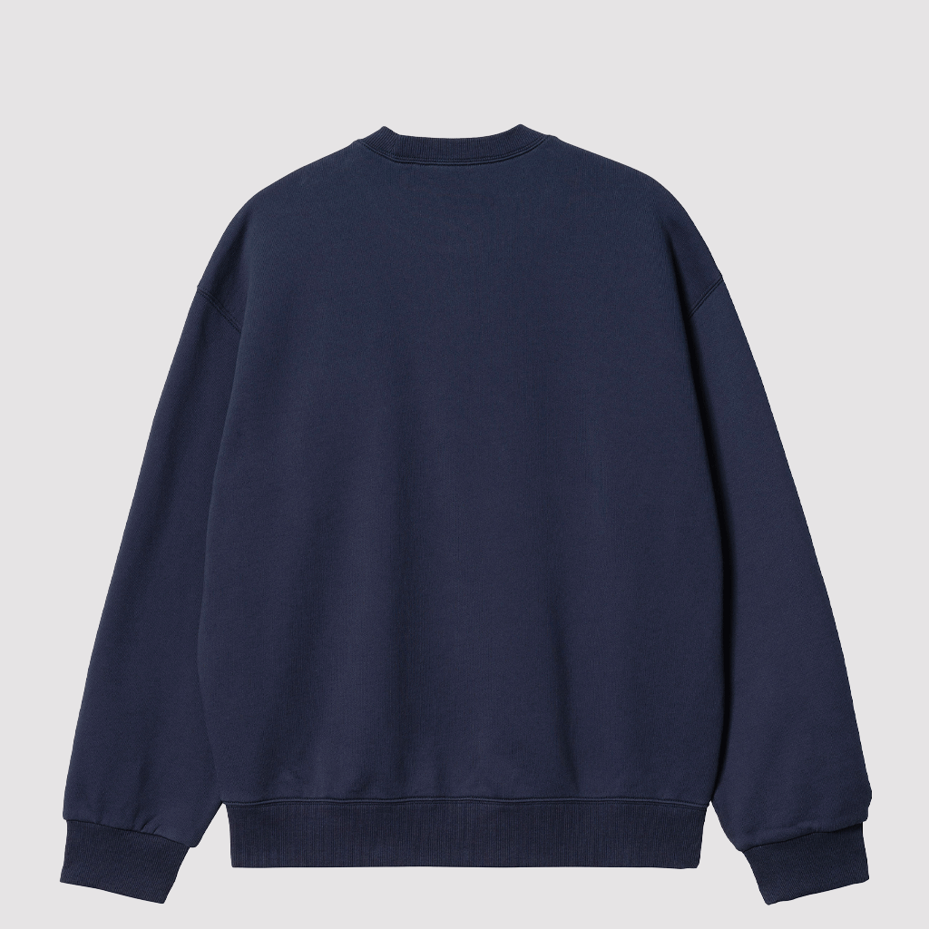 Heart Patch Sweat Blue