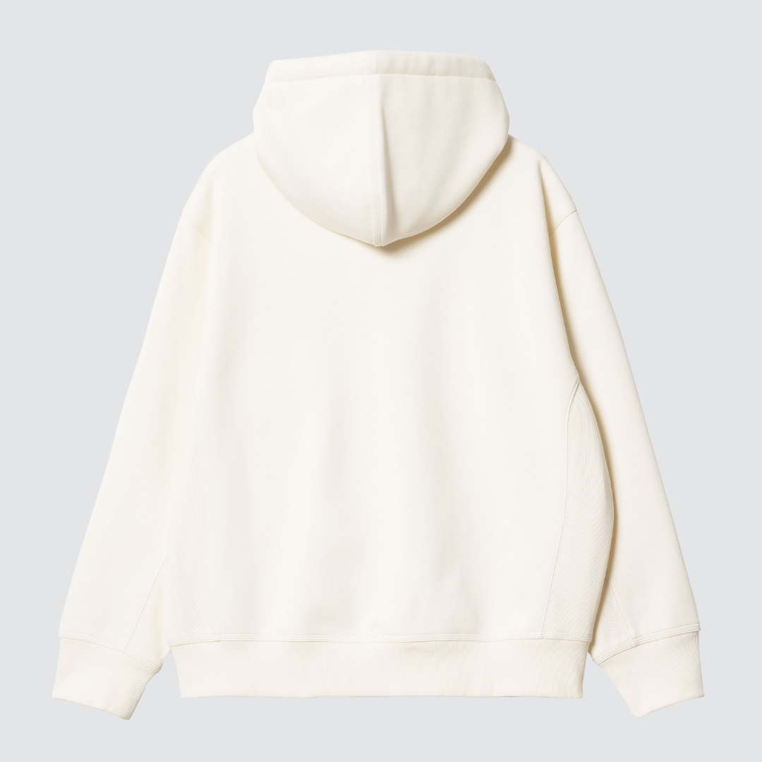 Hooded American Script Jacket Wax