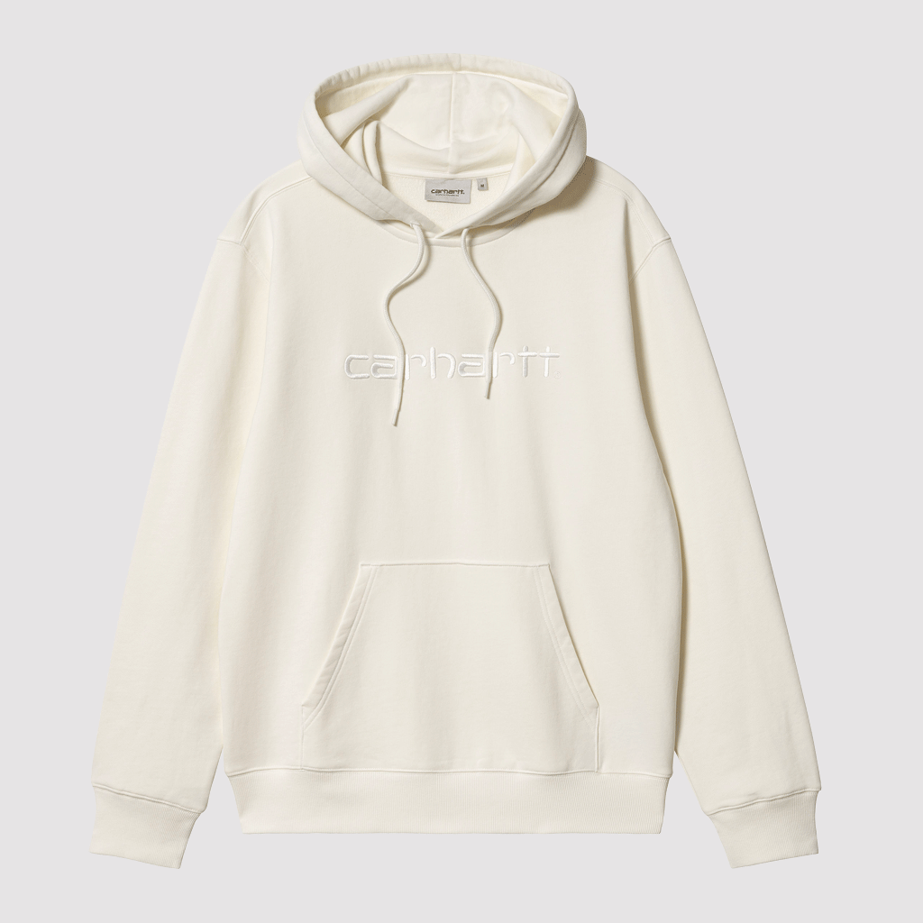 Hooded Duster Sweat Wax Garment Dyed