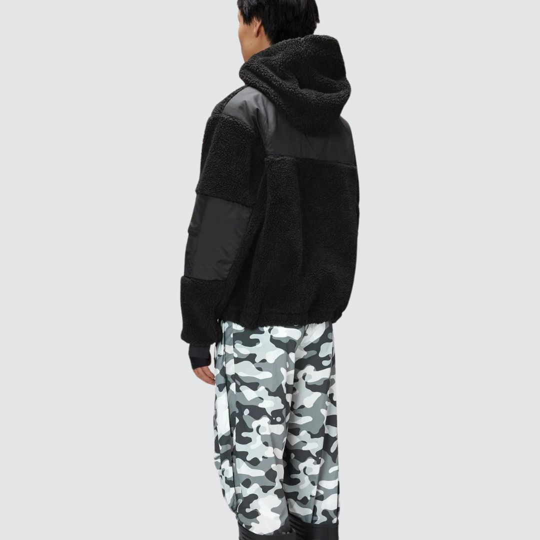 Kofu Fleece Hoodie Black