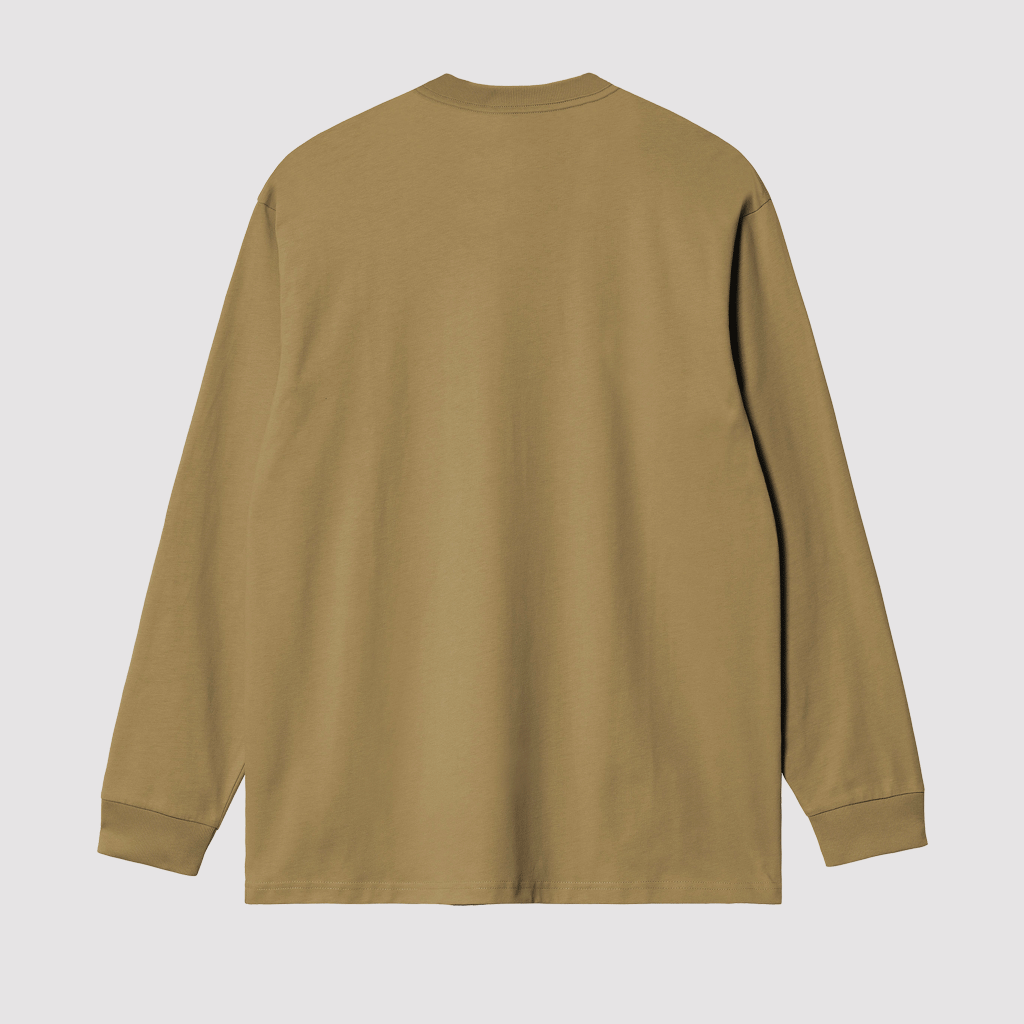 L/S American Script T-Shirt Larch