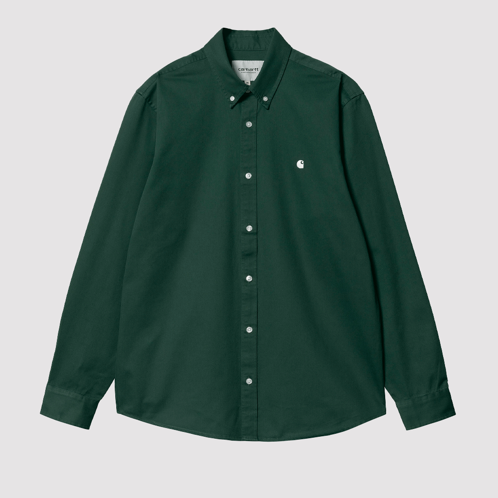 L/S Madison Shirt Discovery Green / Wax