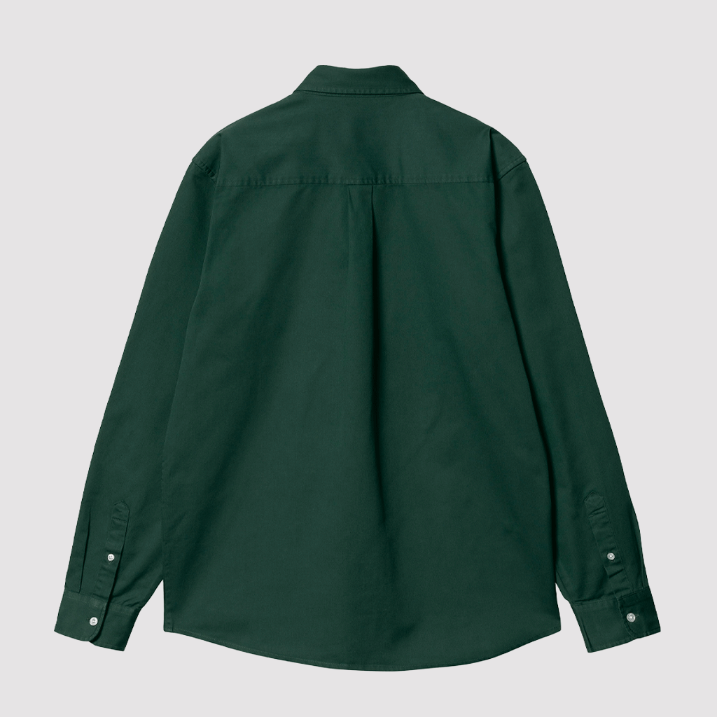 L/S Madison Shirt Discovery Green / Wax