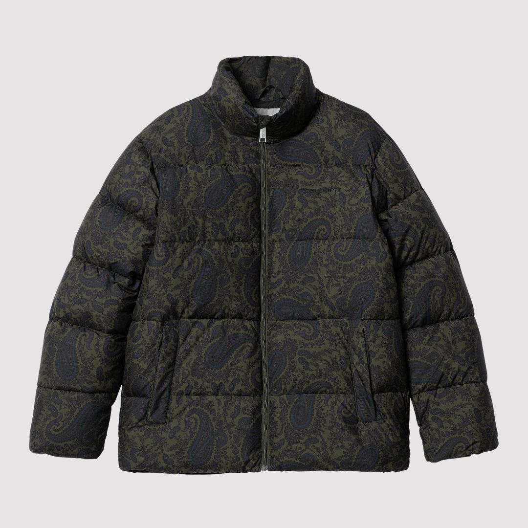 Springfield Jacket Paisley Print Plant / Black