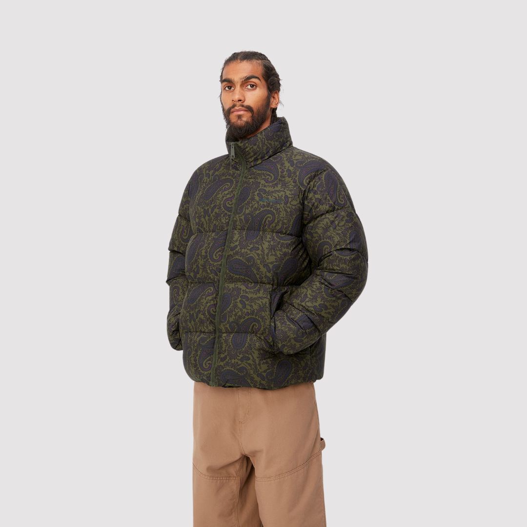 Springfield Jacket Paisley Print Plant / Black