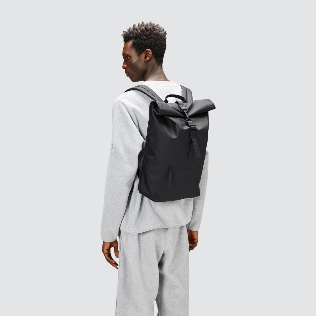 Rolltop Rucksack Black
