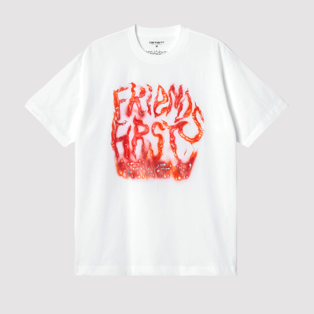 S/S Babybrush FF T-Shirt White