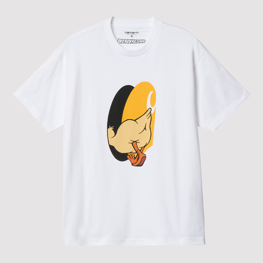 S/S Deadkebab Knock Knock T-Shirt White