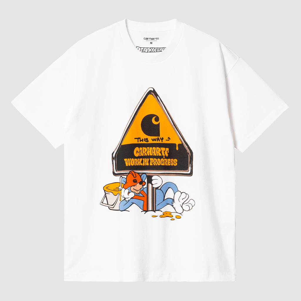 S/S Deadkebab Workin On It T-Shirt White