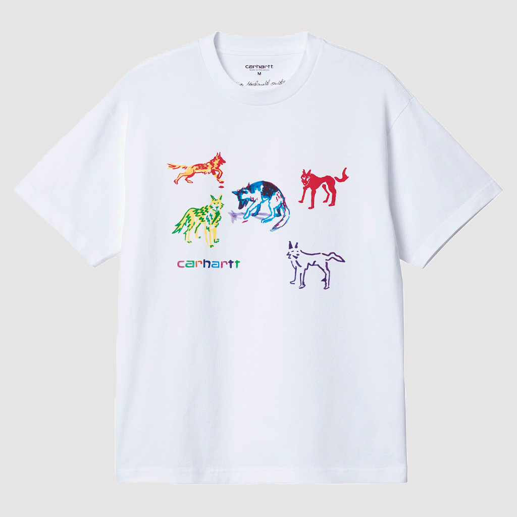 S/S Ollie Mac Huskies T-Shirt White