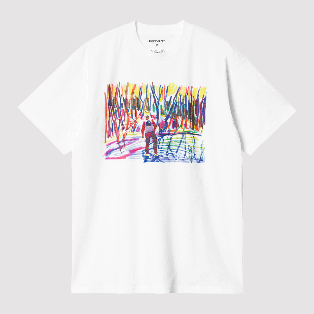 S/S Ollie Mac Ici Lake T-Shirt White