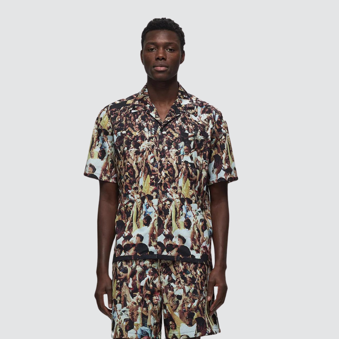 Scottie Mesh Shirt Allover Print