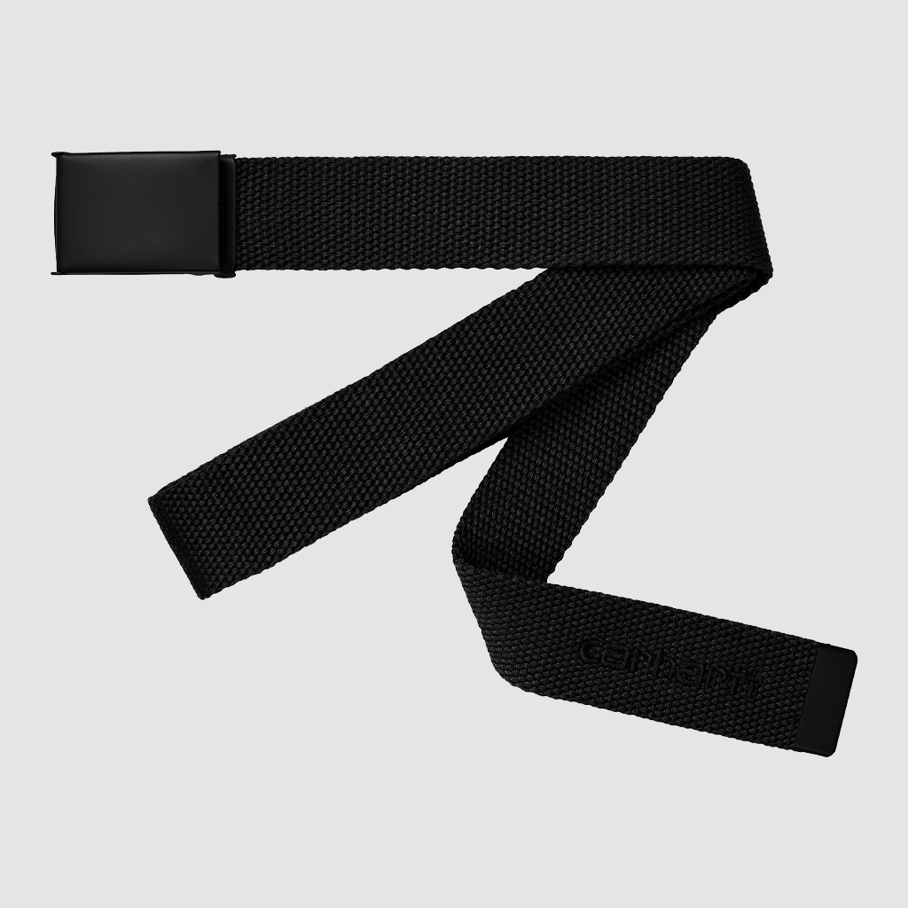 Script Belt Black