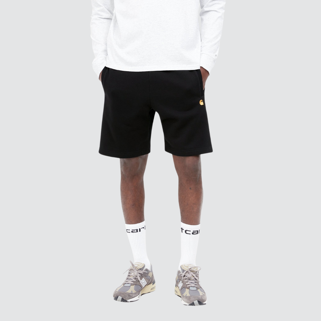 Chase Sweat Short Black / Gold