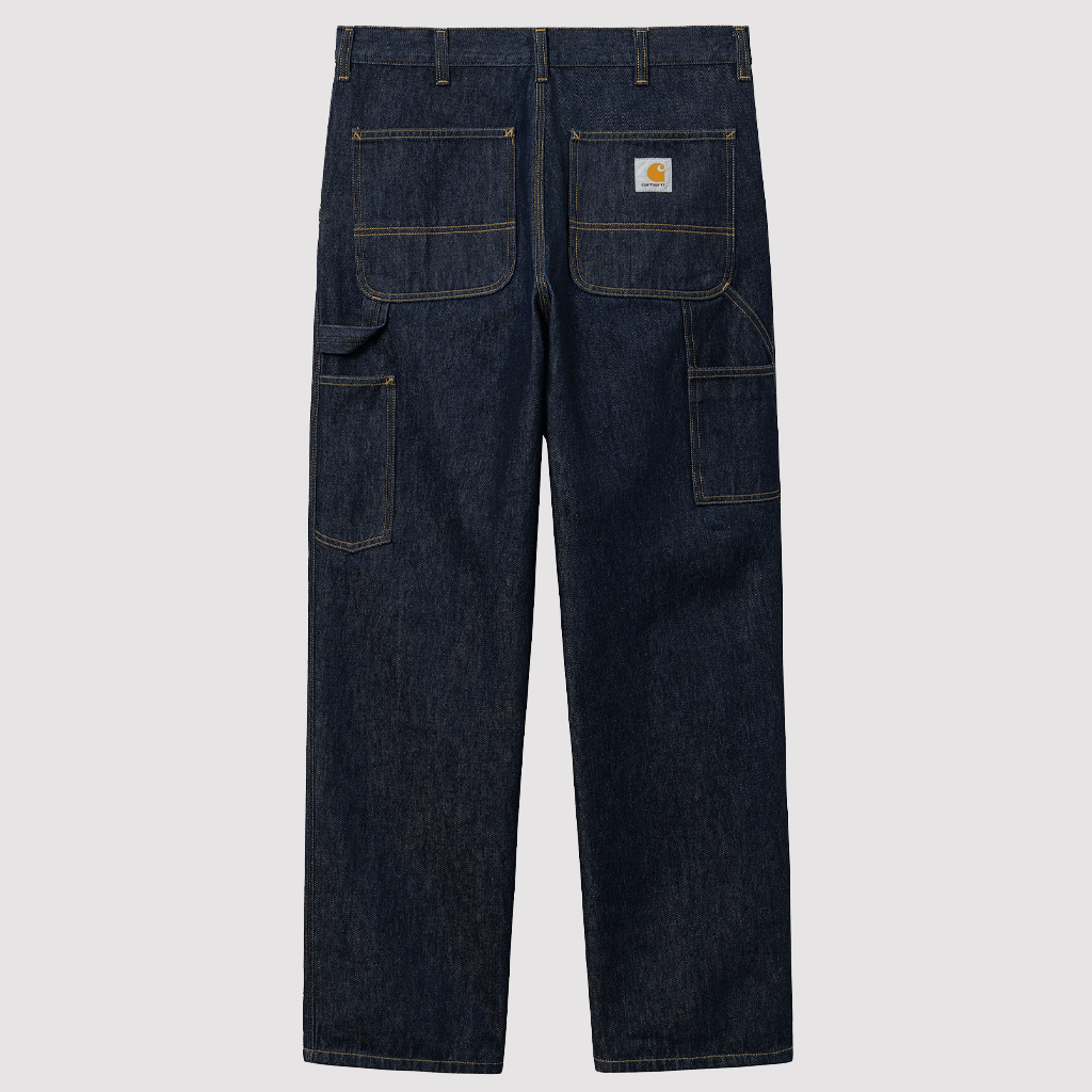Single Knee Pant Blue Rinsed