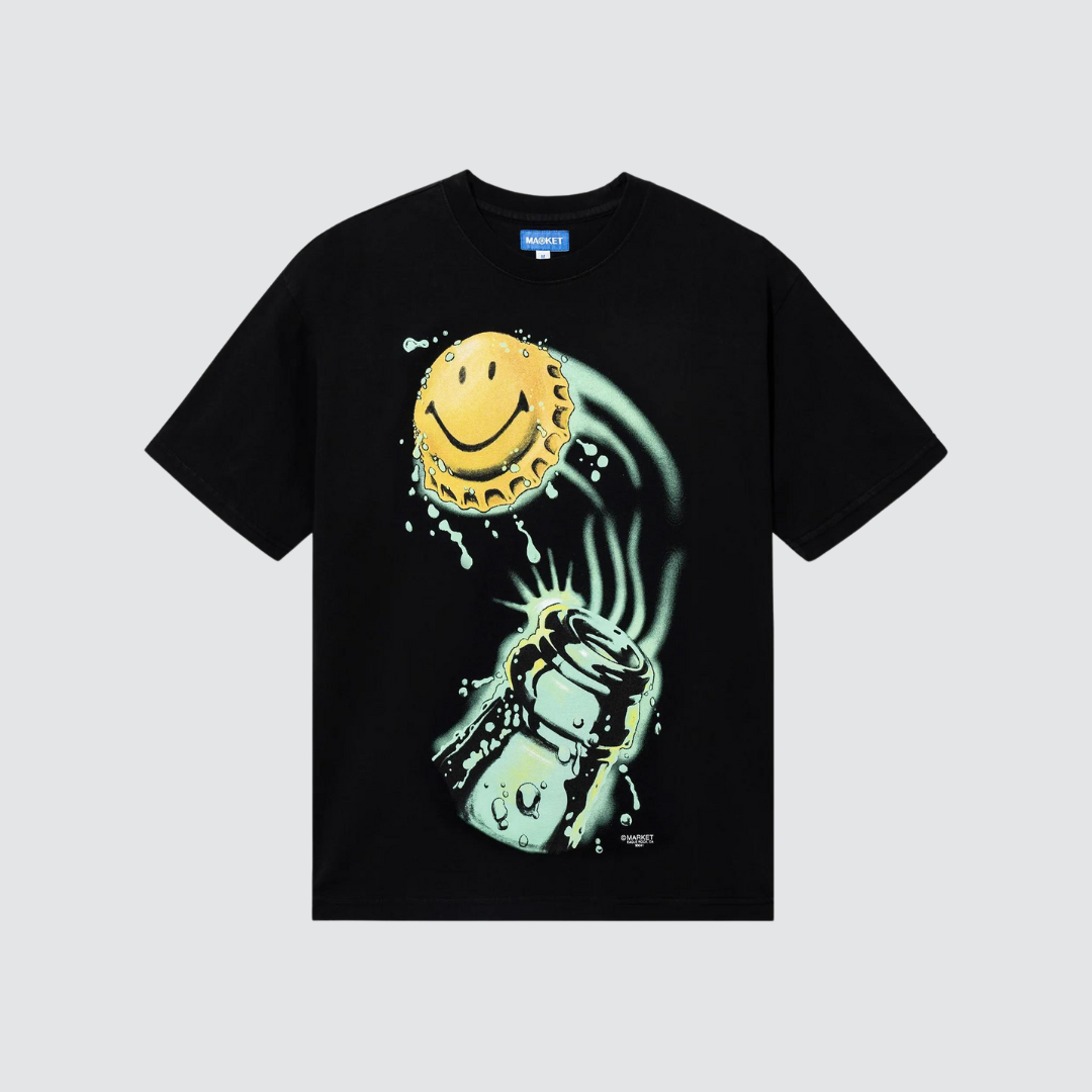 Smiley It Just Do T-Shirt Black
