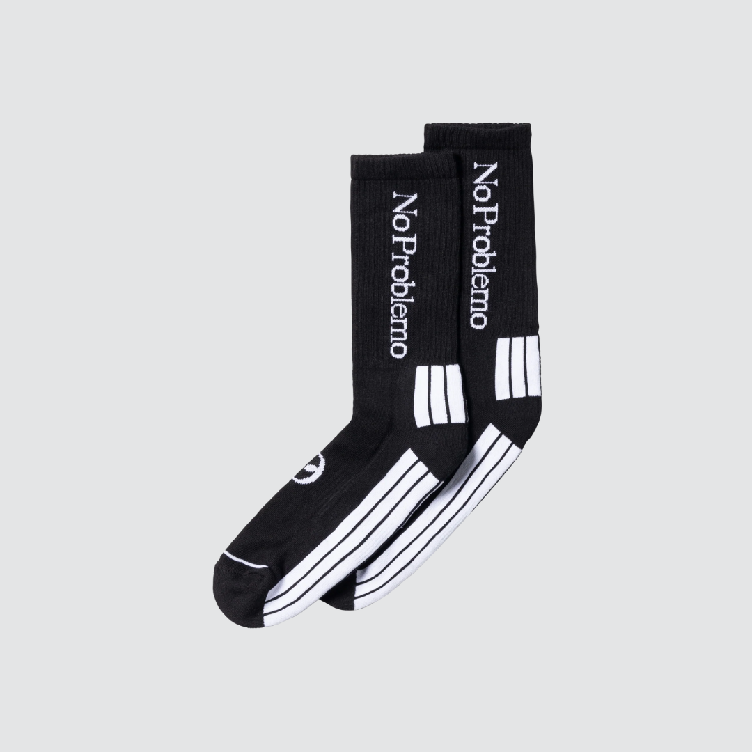 No Problemo Socks Black