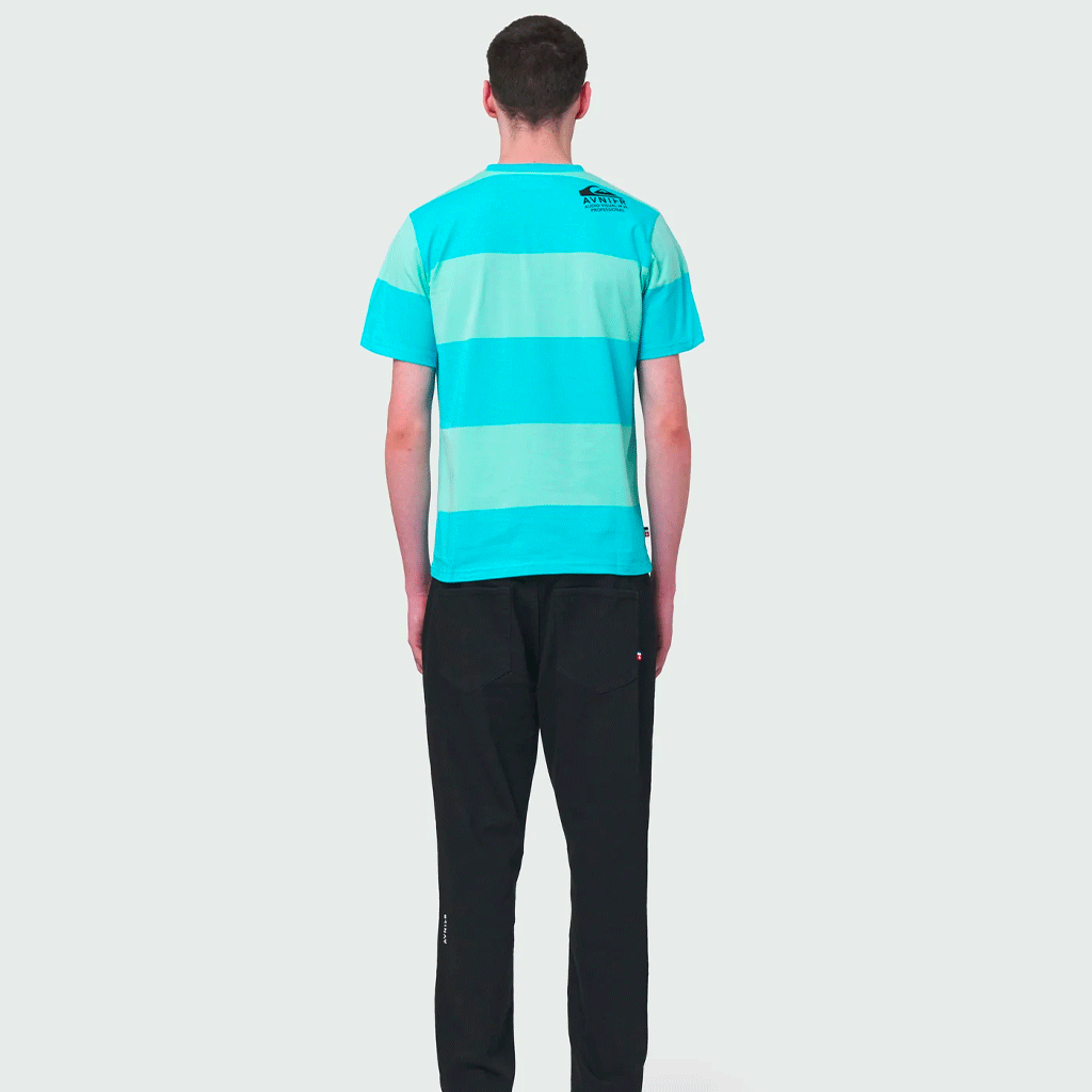 T-Shirt Source Blue Green Secam Avnier Quiksilver