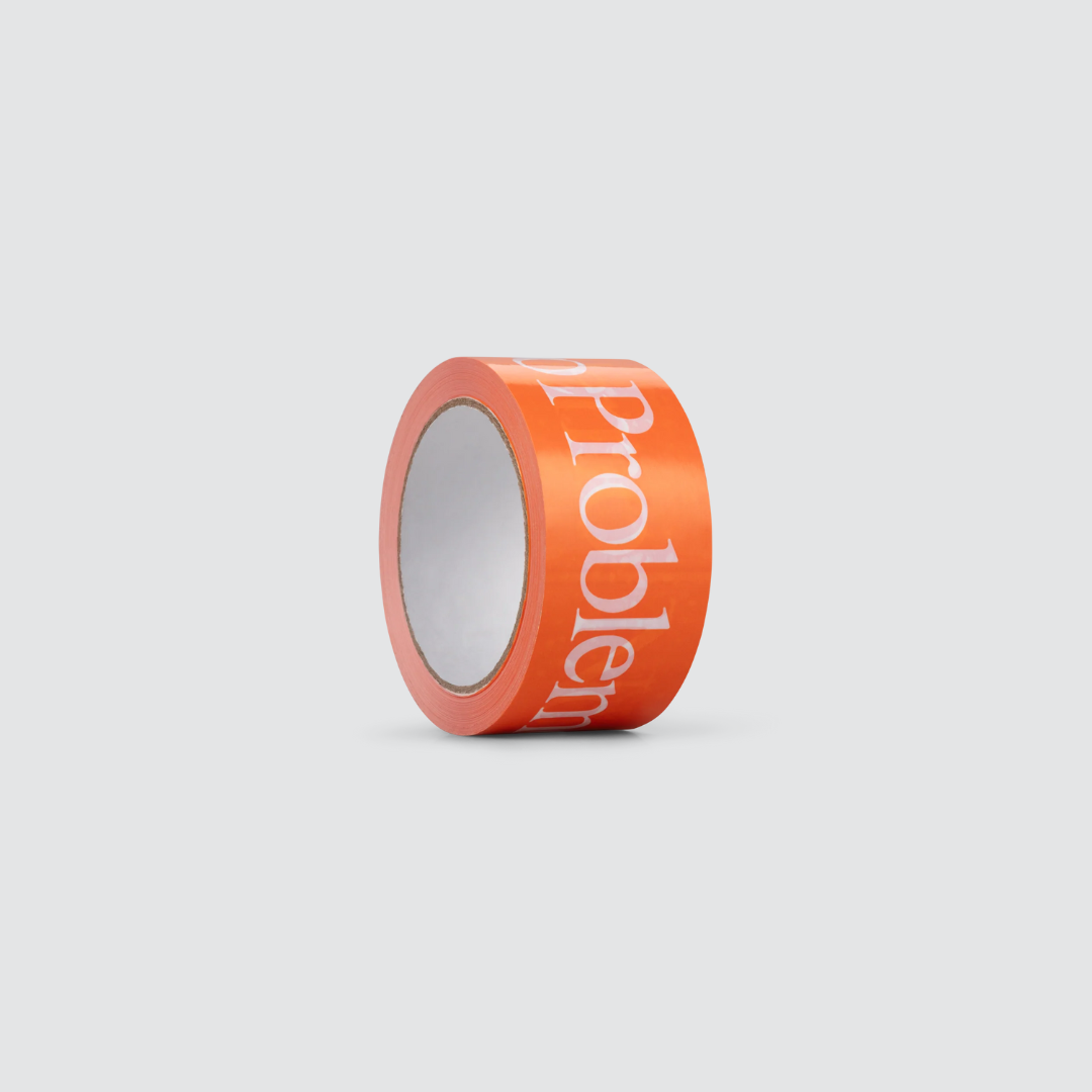 No Problemo Tape Orange