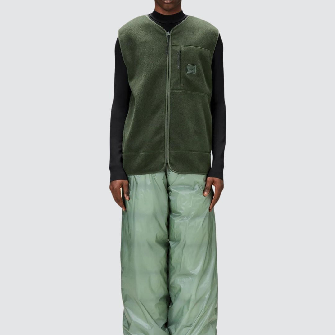Fleece Vest Green