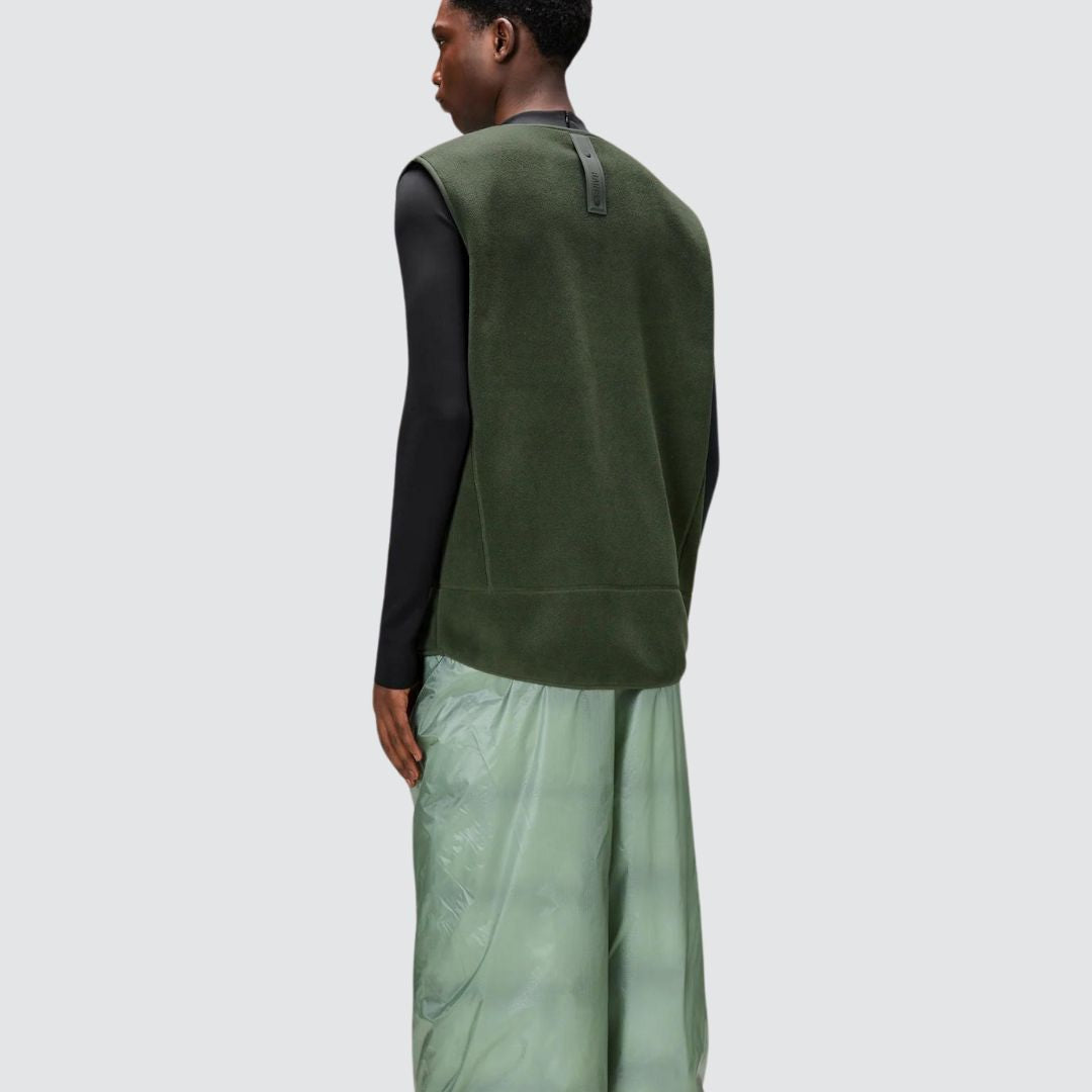 Fleece Vest Green