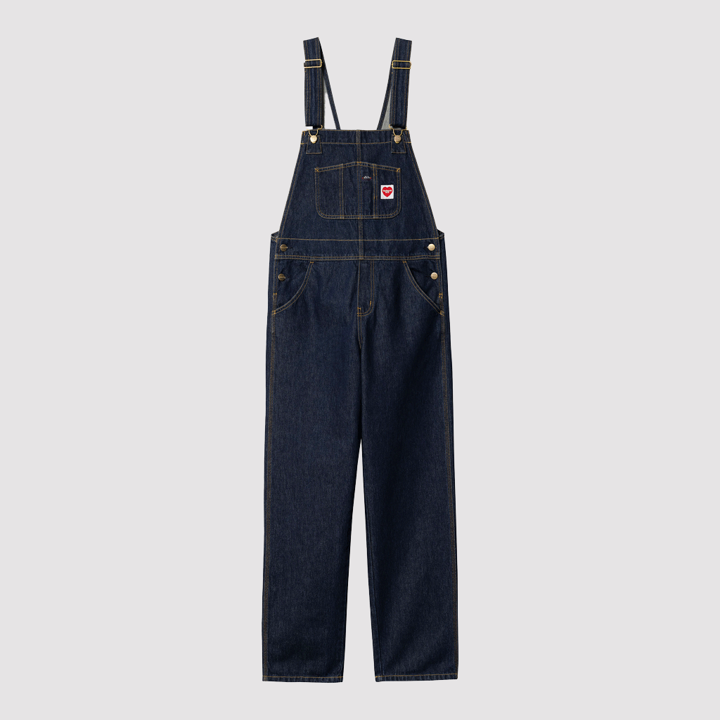 W' Nash Overall Straight Blue Rinsed